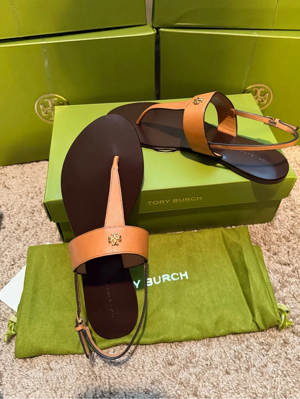 Tory Burch Capri Thong Sandals